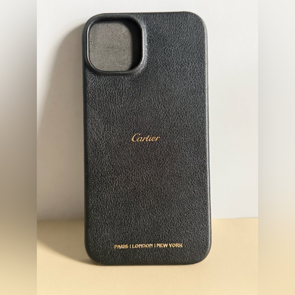 Cartier Black Leather iPhone 11 Pro / Pro Max Case